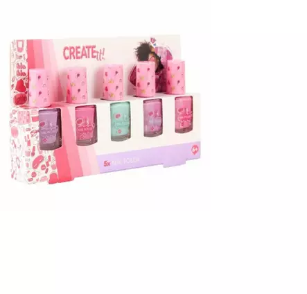 Kynsilakkasetti Create It! - Nuket ja tarvikkeet - 8719668029484 - 1