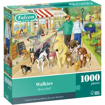 Palapeli Falcon Walkies - 1000 palan palapelit - 8721017602965 - 1