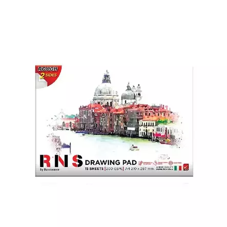 Piirustuslehtiö A4 - Kynät ja piirtäminen - 8851907301446 - 1